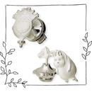 Studio Ghibli Silver Pin Badge Spirited Away or Totoro Variants - Kurumira Shop