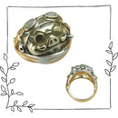 Porco Rosso Silver Ring (Size 10 or 13) – Inspired by Ghibli - Kurumira Shop