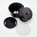 KONNO KOGYO Lightweight 387g Compact Aluminum Smoker Made in Japan - Kawasaki City Store