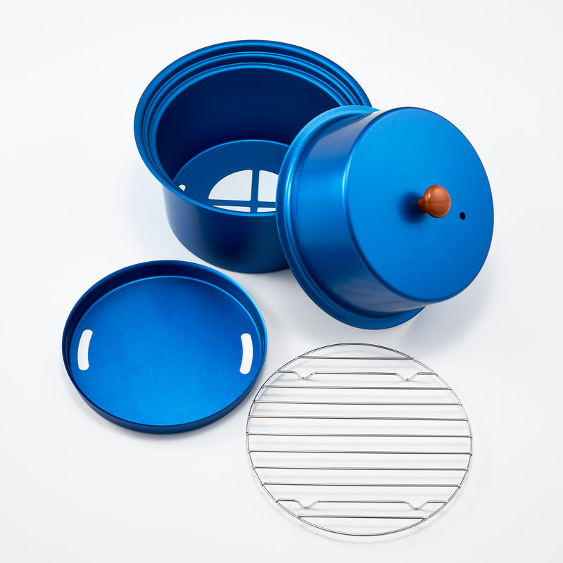 KONNO KOGYO Lightweight 387g Compact Aluminum Smoker Made in Japan - Kawasaki City Store