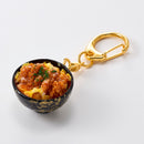SUSHI Banana Katsudon Miniature Handcrafted Food Sample Keychain Made in JAPAN- Kawasaki City Store