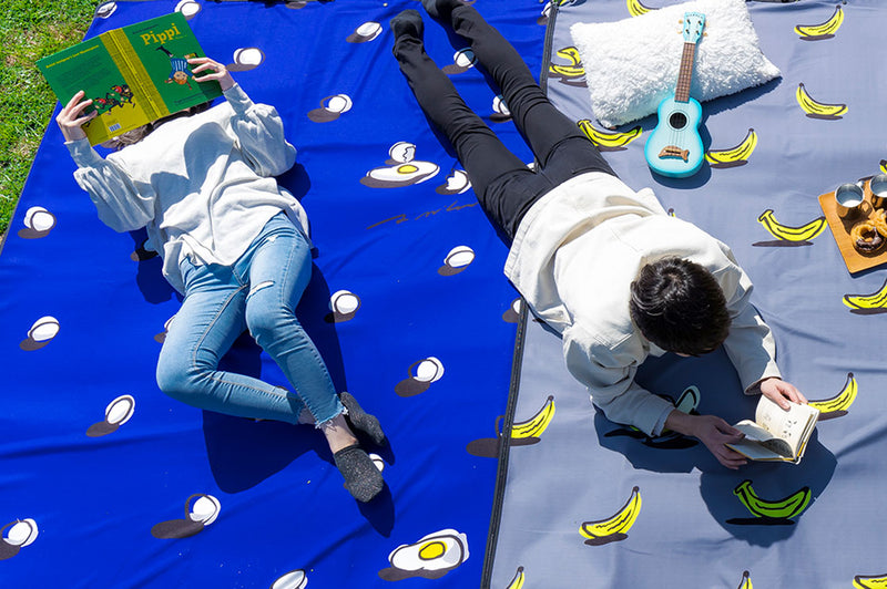 Mood Rug Eggs “Gravity and Eggs” Playful Artistic Mat - Spoon&Sugar