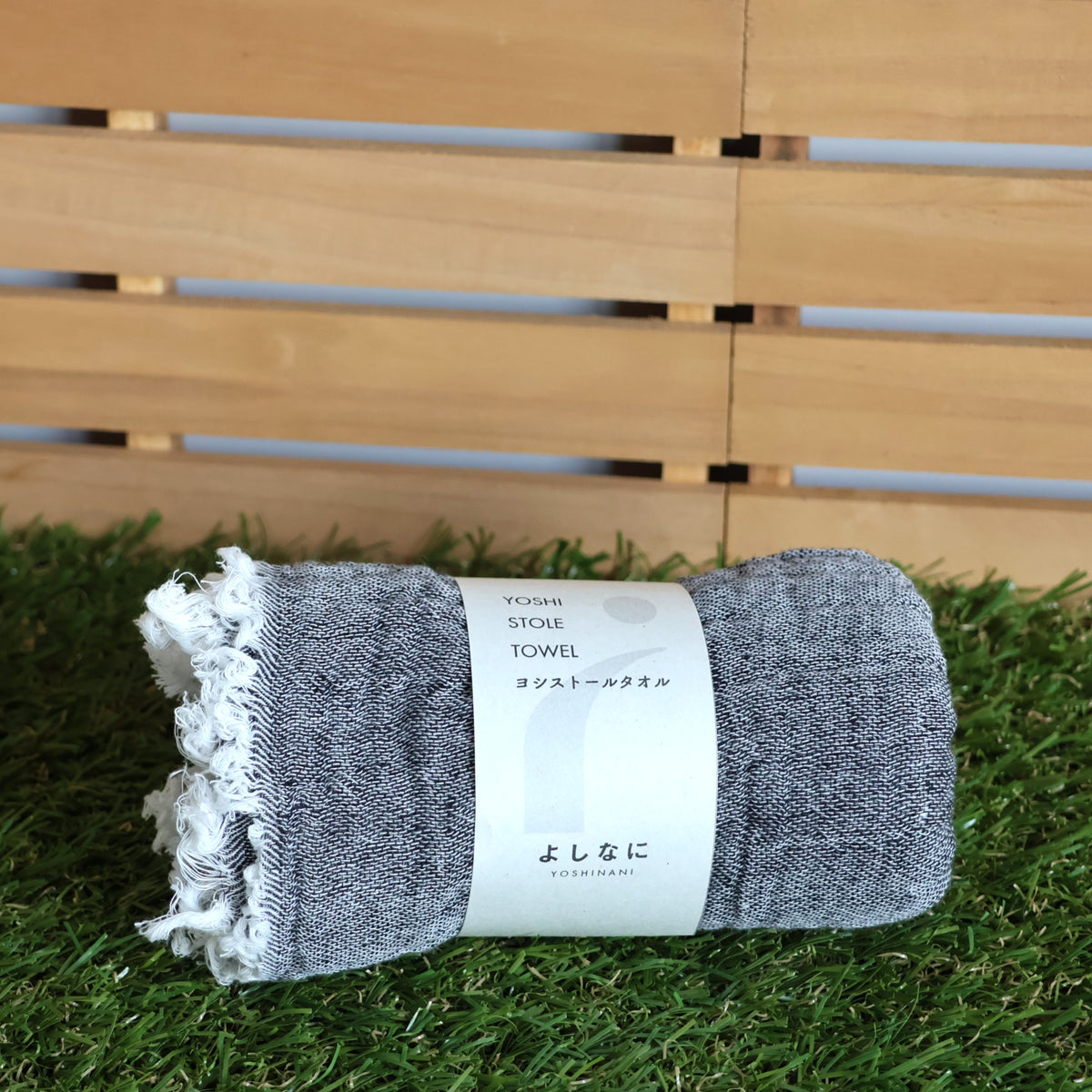 YOSHINANI Reed Cotton Stole Towel Soft Quick Dry 120cm - Kawasaki City