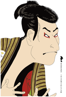 Ukiyo-e Design Package – Fukamushi Honzukuri / Yabukita Tea with Ukiyo-e Postcard - Kurumira Shop