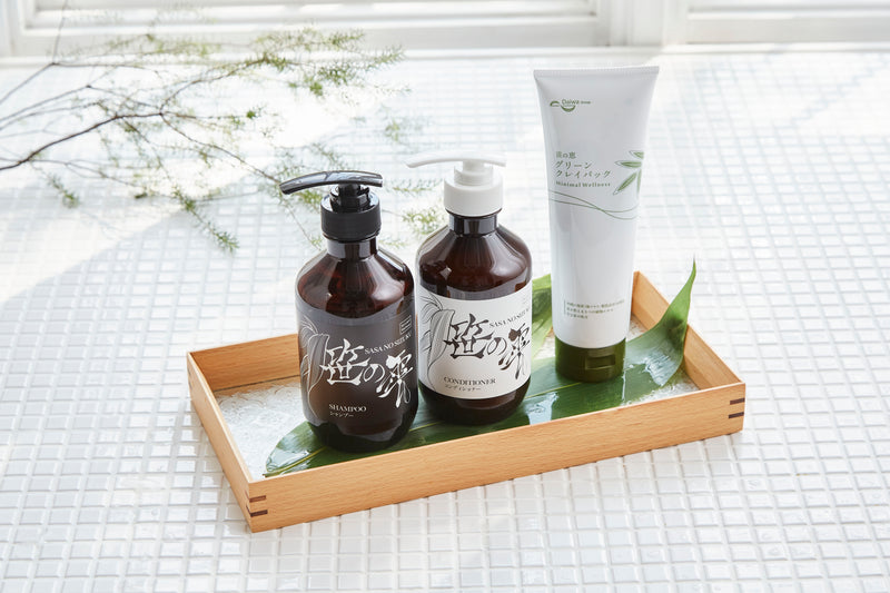 DAIWA BRI Kumazasa Green Clay Mask - Made with Japanese Herb (Kumazasa) Similar to Macha (Green tea) - Kawasaki City Store