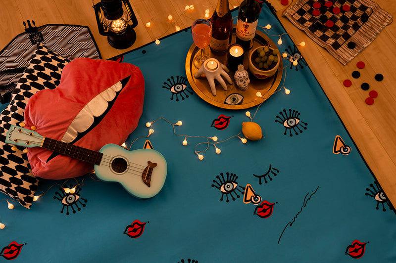 Mood Rug Face “Face to Face” Unique Artistic Mat - Spoon&Sugar