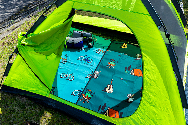 Mood Rug Solo-Camp “Me and Ramen” Cozy Outdoor Mat - Spoon&Sugar