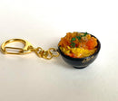 SUSHI Banana Katsudon Miniature Handcrafted Food Sample Keychain Made in JAPAN- Kawasaki City Store