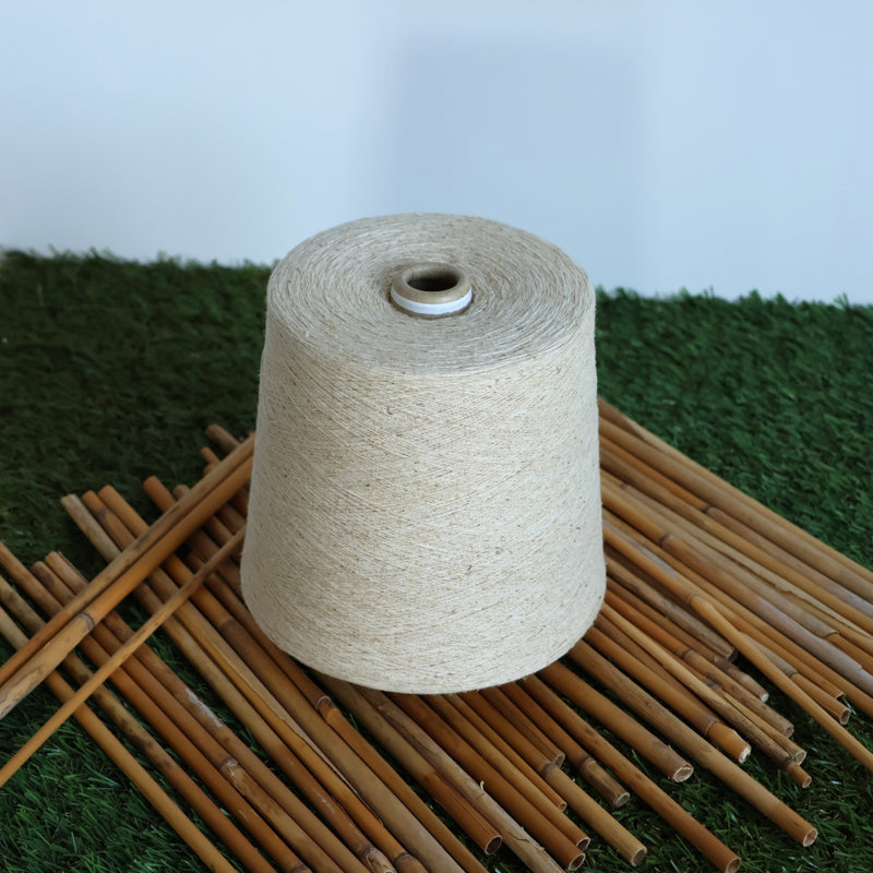 Yoshi Reed Cotton Blend Yarn 26/1 1kg Natural Antibacterial- Kawasaki