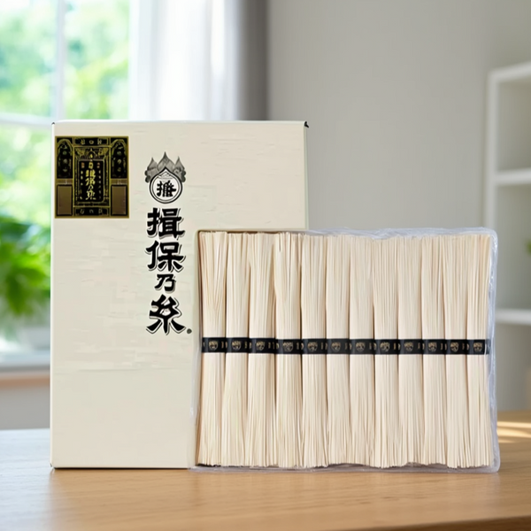 Ibonoito Premium Somen Noodles 50g x 12 Bundles – Black Label Gift Box – Made in JAPAN - Tokyo Sakura Mall