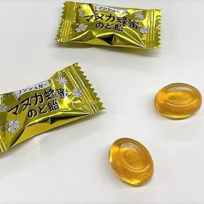 Non-Sugar Manuka Honey Throat Candy 65g Made in JAPAN - Tokyo Sakura Mall