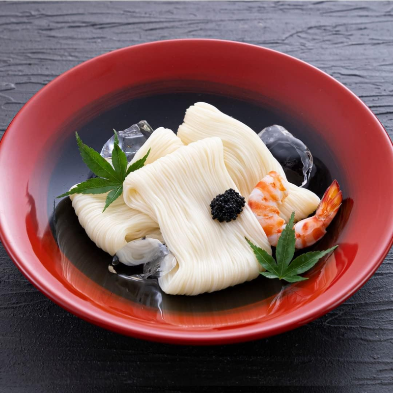 Ibonoito Premium Somen Noodles 50g x 12 Bundles – Black Label Gift Box – Made in JAPAN - Tokyo Sakura Mall