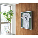 Premium Jersey Display Case w/ Turf – UV Protected Sports Frame - Aluna-frame