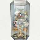 Japanese Modern Artificial Flower Decor with Kimono Fabric - ten-field co.,ltd