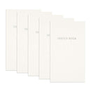 KOKUYO Field Notebook Warm White Set of 5