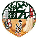 Nissin Donbei Kitsune Udon, Instant Japanese Udon Noodle with Fried Tofu, Strong Taste, 3.4oz X 6 bo