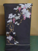 Nishijin-ori Obi for Kimonos 450cm / Silk 100% Woven in Japan - Kurumira Shop