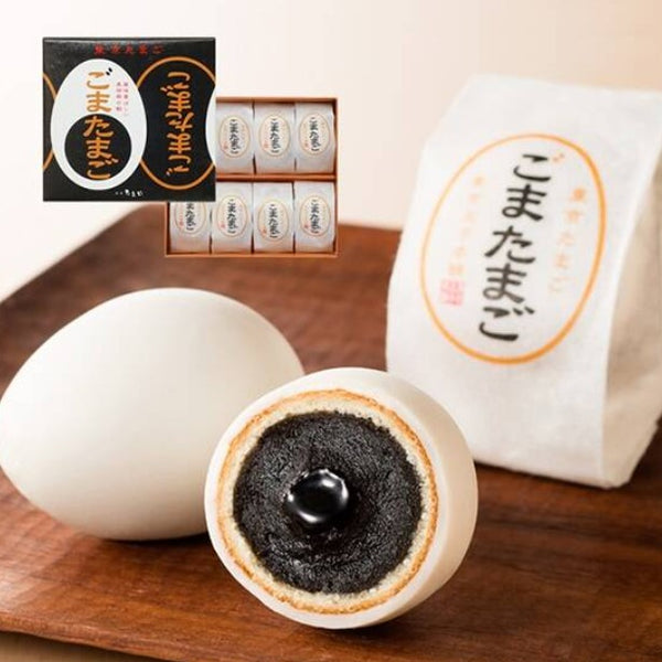 tamagoです Tokyo Tamago Sesame Egg (Goma Tamago TAMAYA) 8 Piece Made in JAPAN - T
