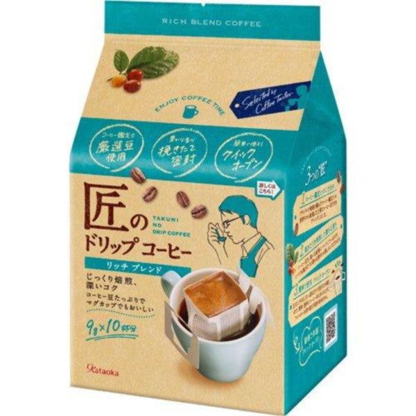 KATAOKA Takumi Drip Coffee Mélange Rich & Flavorful 90g - Tokyo Snack Land