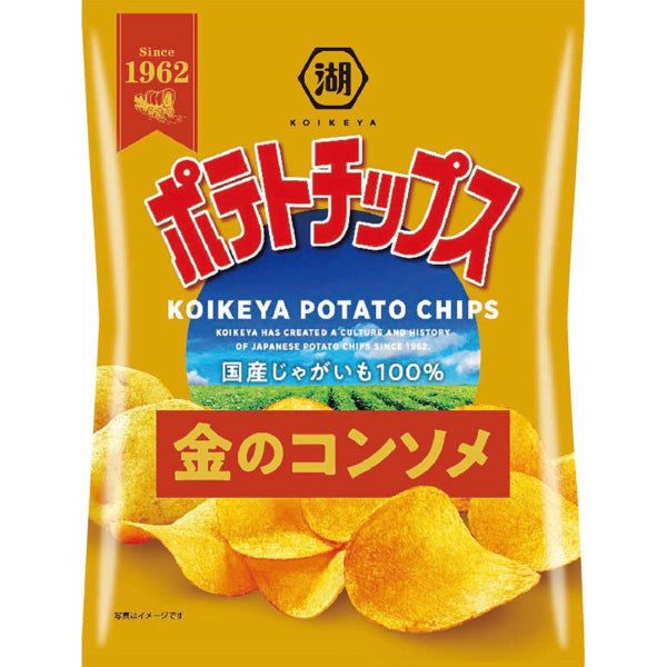 KOIKEYA Potato Chips Golden Consommé - Tokyo Snack Land