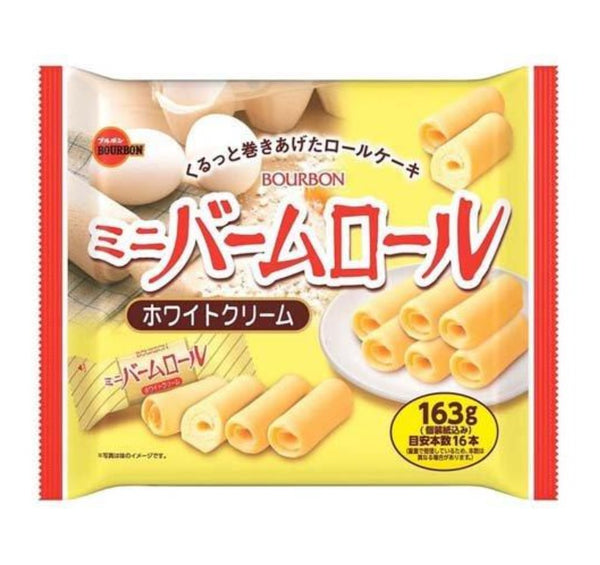 Bourbon Mini Balm Roll White Cream 163g - Tokyo Snack Land