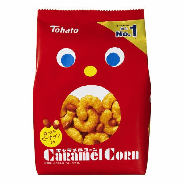 TOHATO Caramel Corn 70g Sweet Snack Crunchy - Tokyo Snack Land
