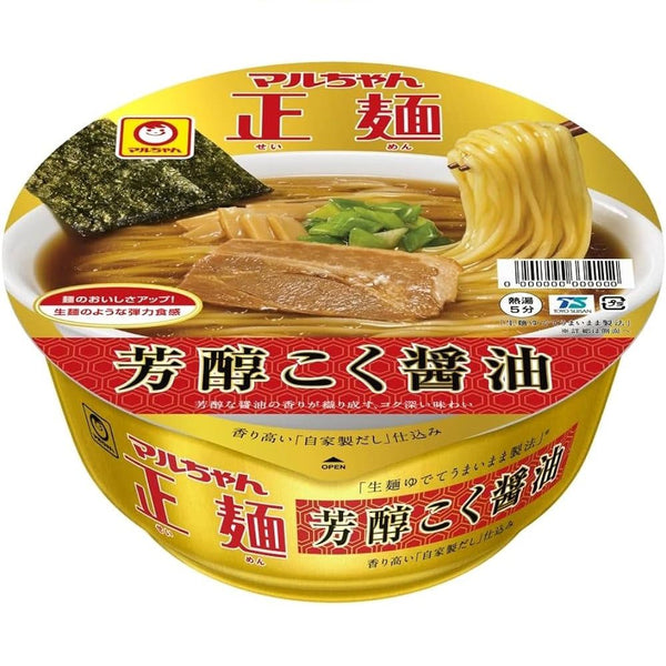 Maruchan Shomen Cup Houjun Kokkoku Soy Sauce Flavor Instant Noodles - Tokyo Snack Land