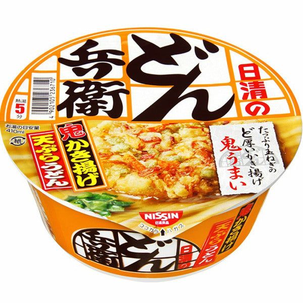 Nissin Dodonbei Kakiage Tempura Udon Noodle Crispy Tempura Delight -Tokyo Snack Land