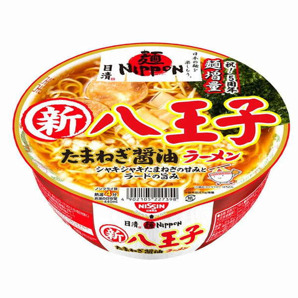 Nissin Men NIPPON Hachioji Onion Shoyu Ramen Authentic Japanese Flavor - Tokyo Snack Land