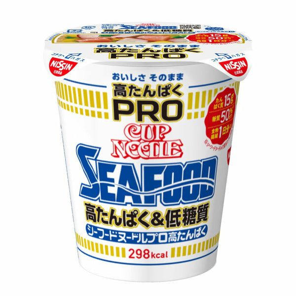 Cup Noodle PRO Seafood High Protein & Low Sugar - Tokyo Snack Land