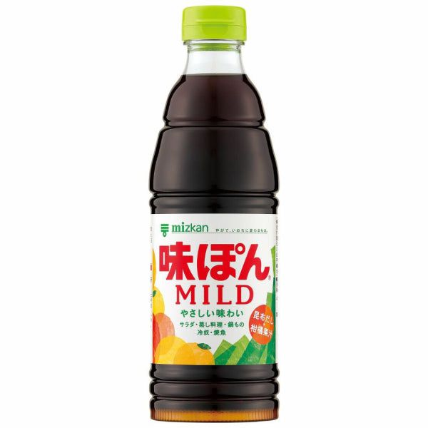 MITSUKAN Ajipon Mild 600ml Authentic Japanese Soy Sauce for Flavorful Delights - Tokyo Snack Land