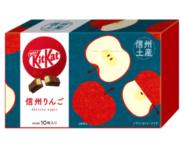Nestle Japan Kit Kat Mini Shinshu Apple 10 Pack - Tokyo Snack Land