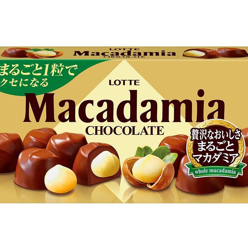 Meiji Macadamia chocolate 9 pieces - Tokyo Snack Land