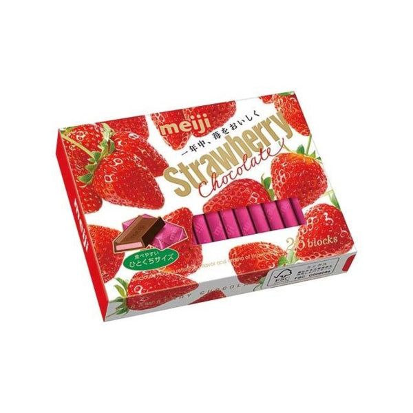 Meiji Strawberry Chocolate 26 Pack - Tokyo Snack Land