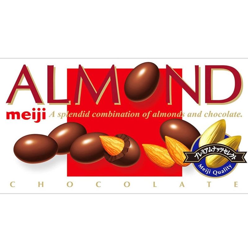 Meiji Almond Chocolate 79g - Tokyo Snack Land