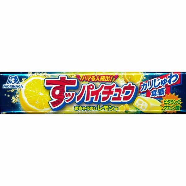 MORINAGA SUPPAI CHU Suppai Lemon Flavor 12g Japanese Sour Candy - Tokyo Snack Land