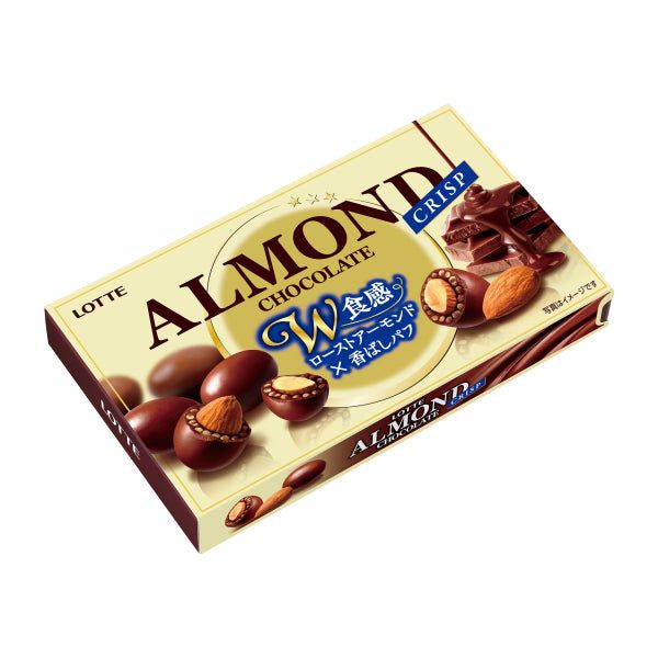 Lotte Almond Chocolate Crisp - Tokyo Snack Land