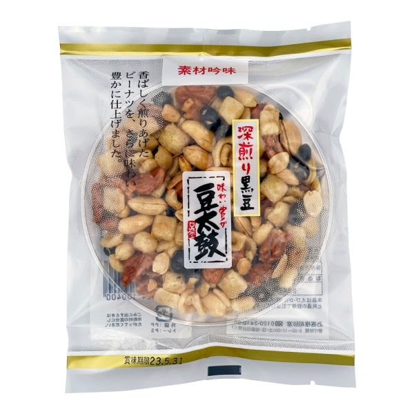 Nisshindo Mame-Daiko Black Bean Drum Limited Edition Snack - Tokyo Snack Land