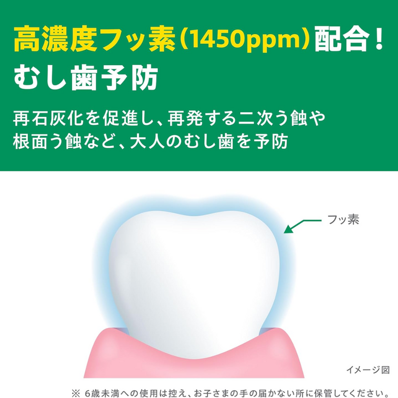GUM Dental Toothpaste 120g High Fluoride Plaque & Gum Care – Made in JAPAN - Tokyo Sakura Mall