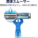 Gillette Custom Plus 3 Smooth Disposable Razors – 12pcs Deep Shave Sensor 3-Blade – Made in JAPAN - Tokyo Sakura Mall