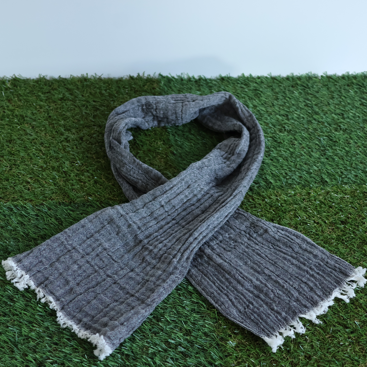 YOSHINANI Reed Cotton Stole Towel Soft Quick Dry 120cm - Kawasaki City