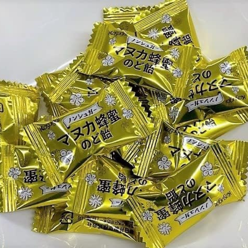 Non-Sugar Manuka Honey Throat Candy 65g Made in JAPAN - Tokyo Sakura Mall