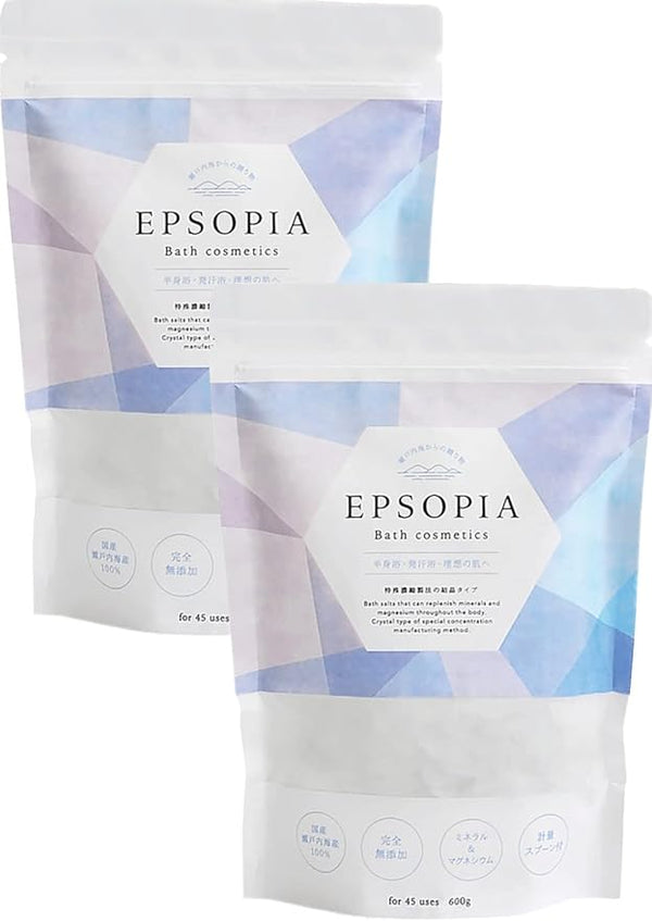 EPSOPIA100% Natural Bath Salt from Seto Inland Nature Sea Made in JAPA