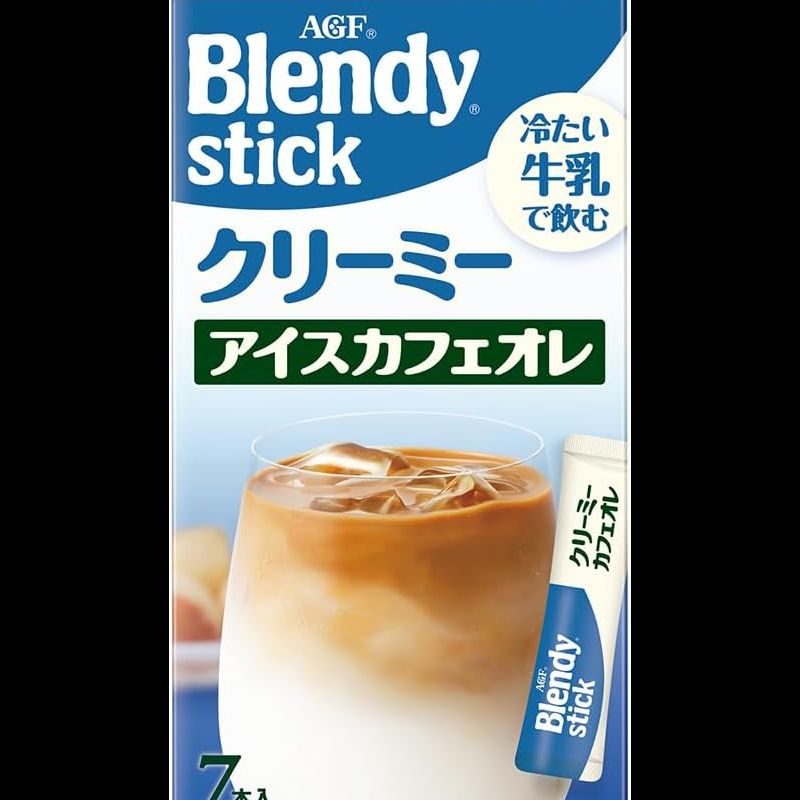 Ajinomoto AGF Blendy Stick Creamy Ice Cafe Lait 7 Bottles x 6 Packs | j-Grab Mall Sakura Japan