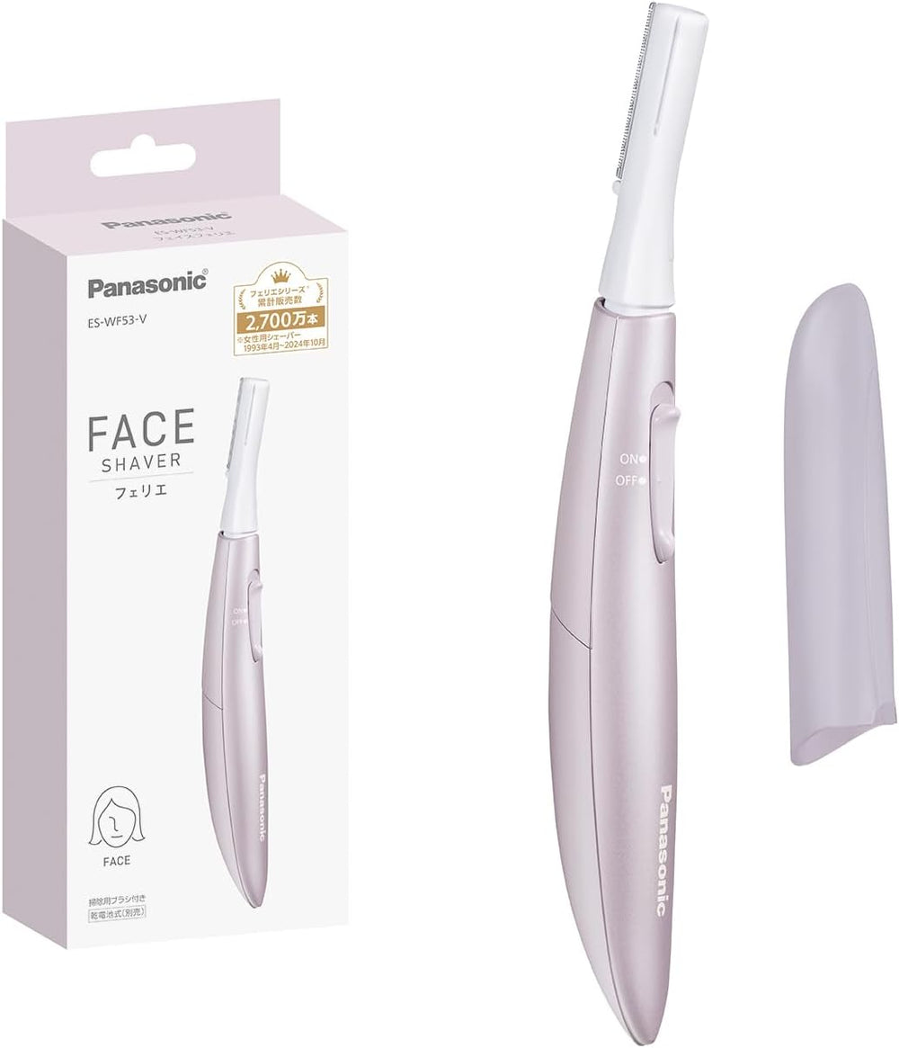 ✨mimo❤︎✨Panasonic フェリエ✨フェイス用シェーバー✨10本 Panasonic Face Shaver FERIE ES-WF53 – Facial Hair & Eyebrow Remover Ma