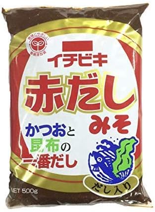 Rich Red Miso Paste 750g with Bonito & Kombu Broth Akadashi- ICHIBIKI Made in JAPAN