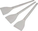 KAI KAI KITCHEN DH8151 Okonomiyaki Monja Stainless Steel Spatula, Set of 3, Dishwasher Safe, Silver,