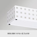 like-it 9036 Kitchen Storage Case, Bricks, 13.8 inches (350 cm), Wide, M, Approx. Width 8.3 x Depth 13.8 x Height 2.5 inches (21 x 35 x 6.3 cm), Clear, Made in Japan, Stackable, Accessory Storage