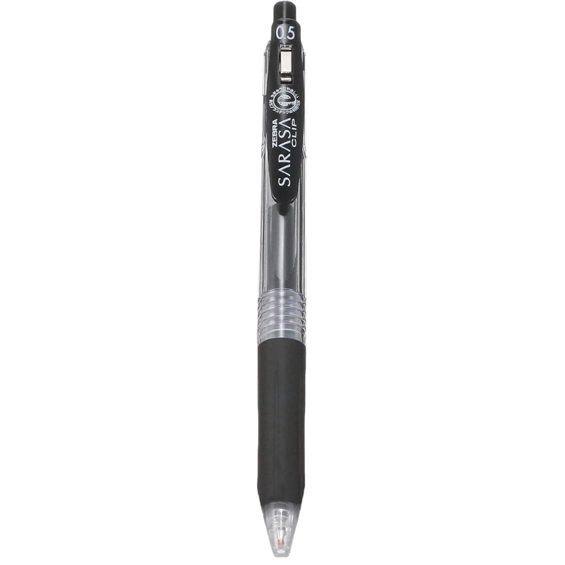 Zebra Sarasa Clip 0.5mm Gel Pen Black 5pcs – Made in JAPAN - Tokyo Sakura Mall