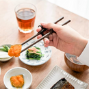 EDISON Training Chopsticks III Right-Handed Dark Brown 20cm for Adults – Made in JAPAN - Tokyo Sakura Mall